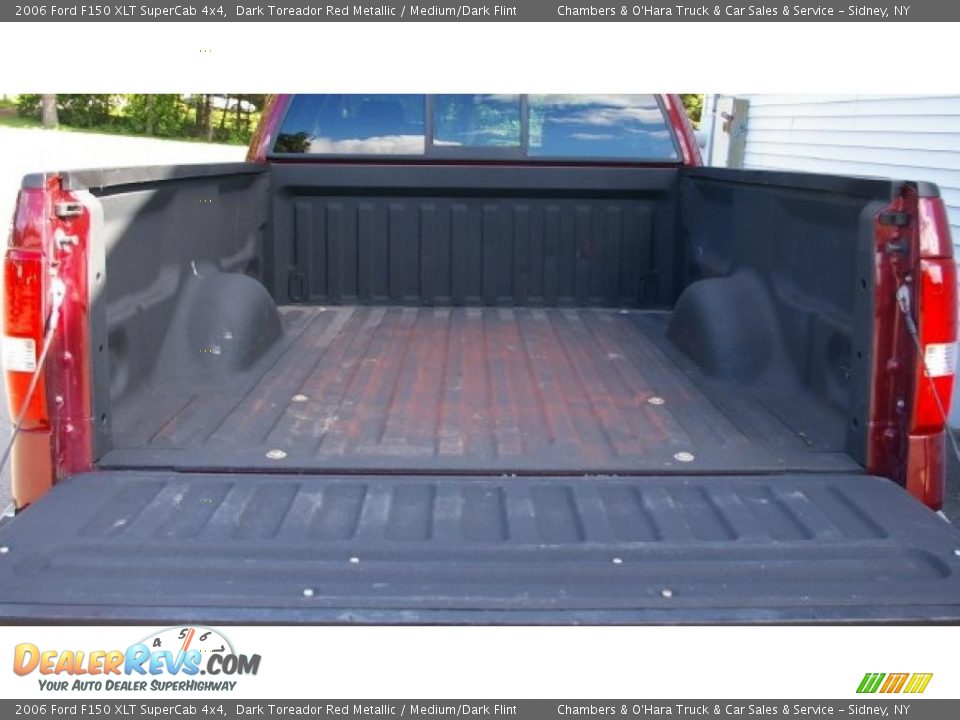 2006 Ford F150 XLT SuperCab 4x4 Dark Toreador Red Metallic / Medium/Dark Flint Photo #12