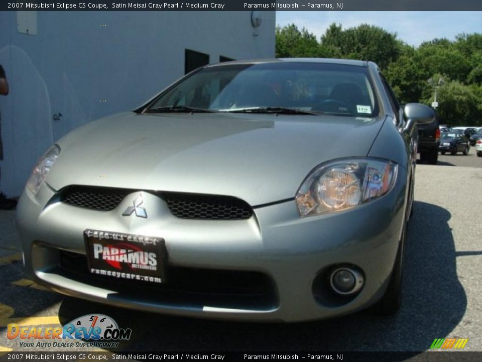 2007 Mitsubishi Eclipse GS Coupe Satin Meisai Gray Pearl / Medium Gray Photo #1