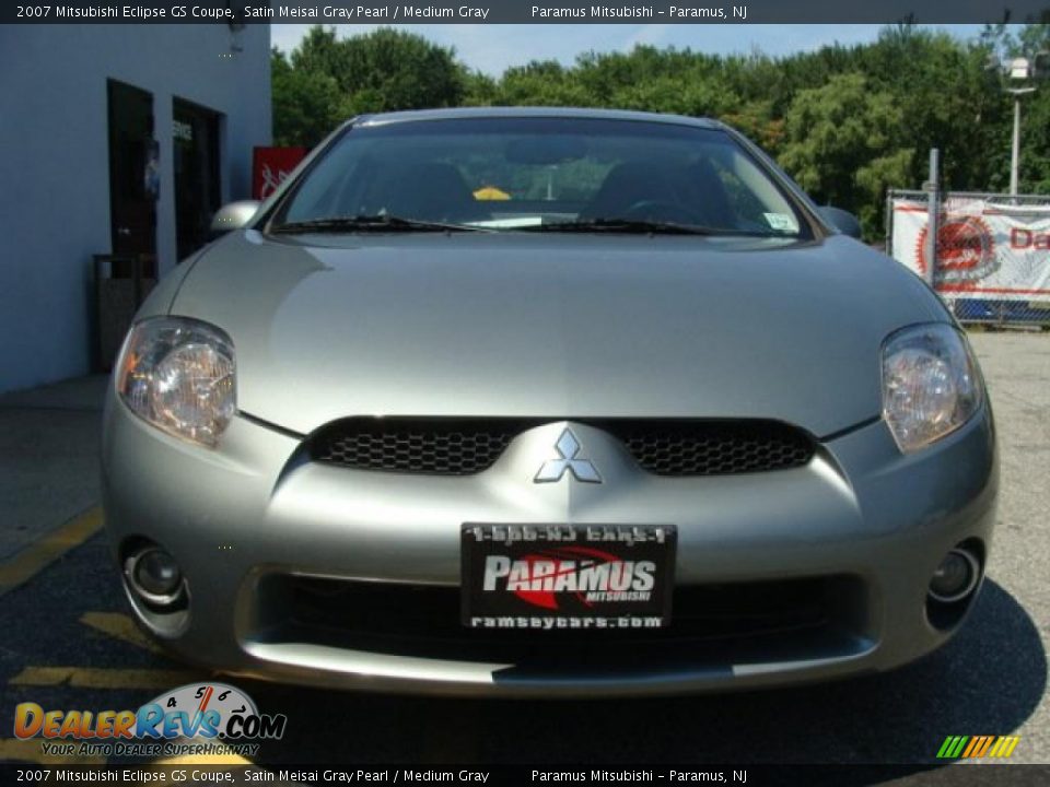 2007 Mitsubishi Eclipse GS Coupe Satin Meisai Gray Pearl / Medium Gray Photo #2