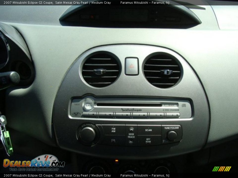 2007 Mitsubishi Eclipse GS Coupe Satin Meisai Gray Pearl / Medium Gray Photo #13