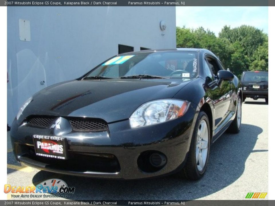 2007 Mitsubishi Eclipse GS Coupe Kalapana Black / Dark Charcoal Photo #1