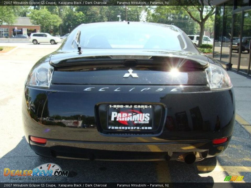 2007 Mitsubishi Eclipse GS Coupe Kalapana Black / Dark Charcoal Photo #5