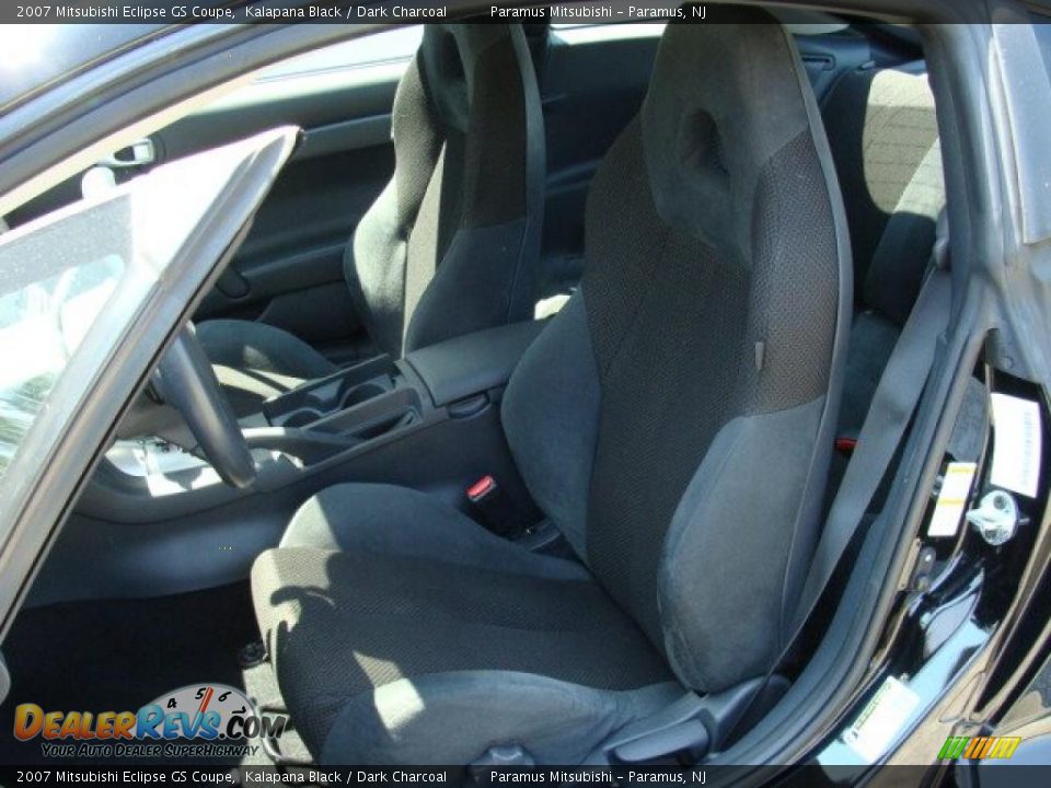 2007 Mitsubishi Eclipse GS Coupe Kalapana Black / Dark Charcoal Photo #10