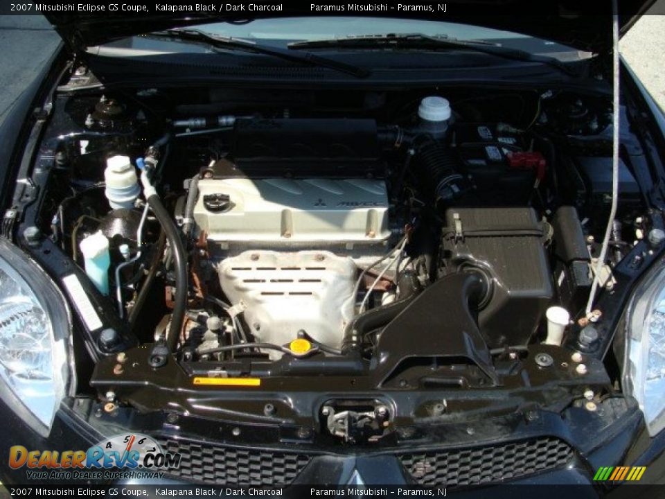 2007 Mitsubishi Eclipse GS Coupe Kalapana Black / Dark Charcoal Photo #15