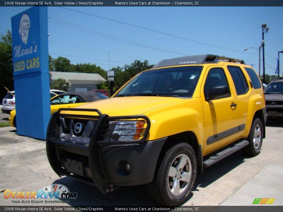 Used yellow nissan xterra #3