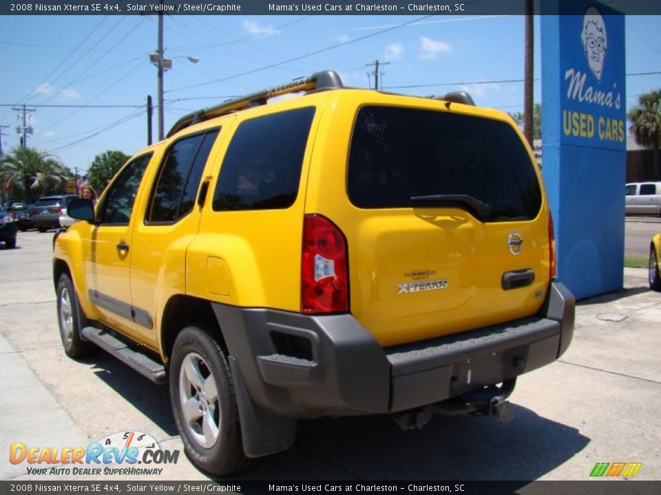 Nissan xterra yellow 2008 #1