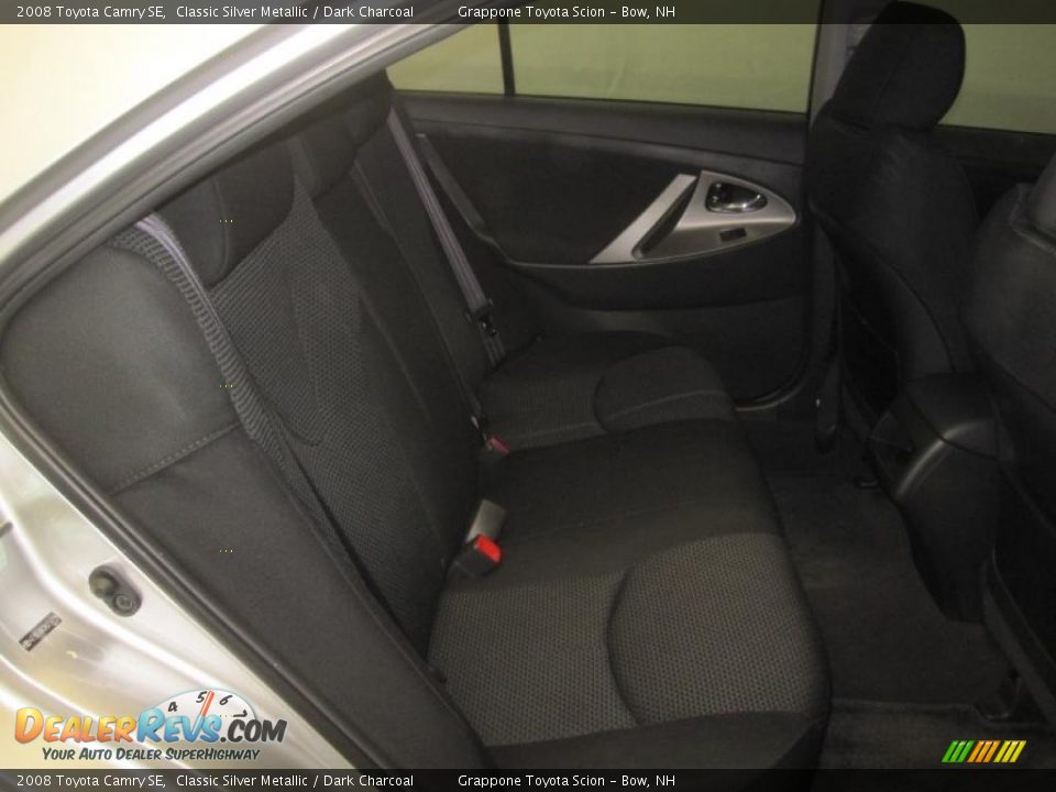 2008 Toyota Camry SE Classic Silver Metallic / Dark Charcoal Photo #7