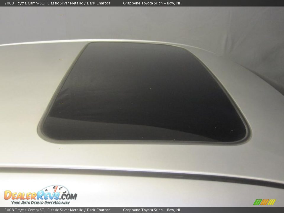 2008 Toyota Camry SE Classic Silver Metallic / Dark Charcoal Photo #9
