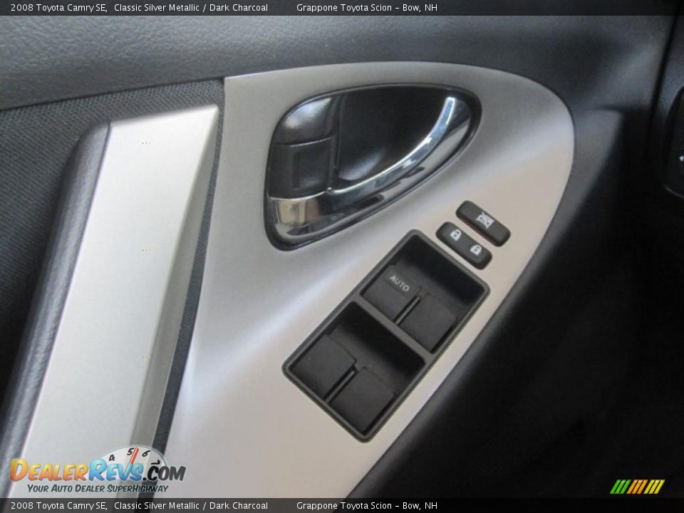2008 Toyota Camry SE Classic Silver Metallic / Dark Charcoal Photo #13