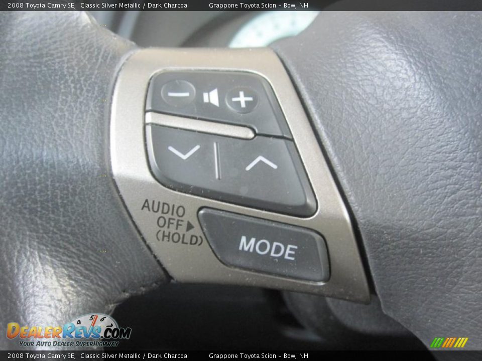 2008 Toyota Camry SE Classic Silver Metallic / Dark Charcoal Photo #14