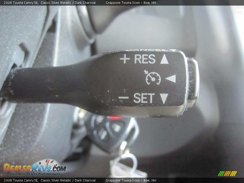 2008 Toyota Camry SE Classic Silver Metallic / Dark Charcoal Photo #15