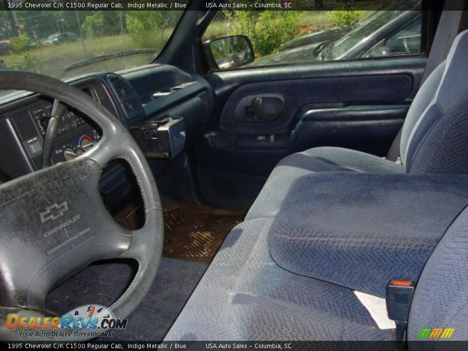 1995 Chevrolet C/K C1500 Regular Cab Indigo Metallic / Blue Photo #5