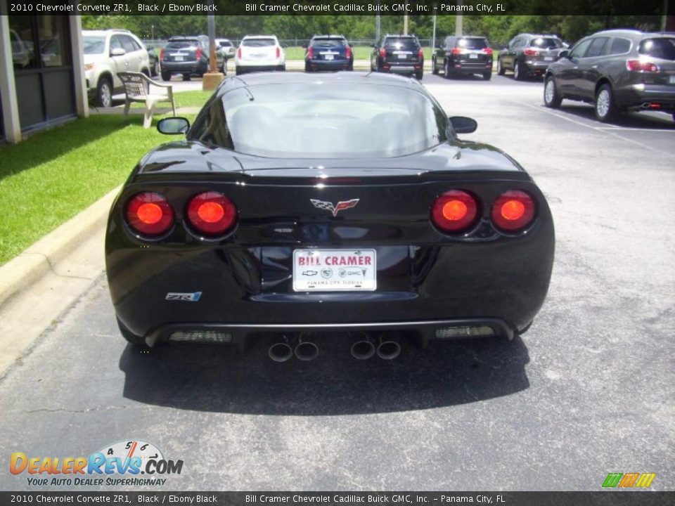 2010 Chevrolet Corvette ZR1 Black / Ebony Black Photo #4