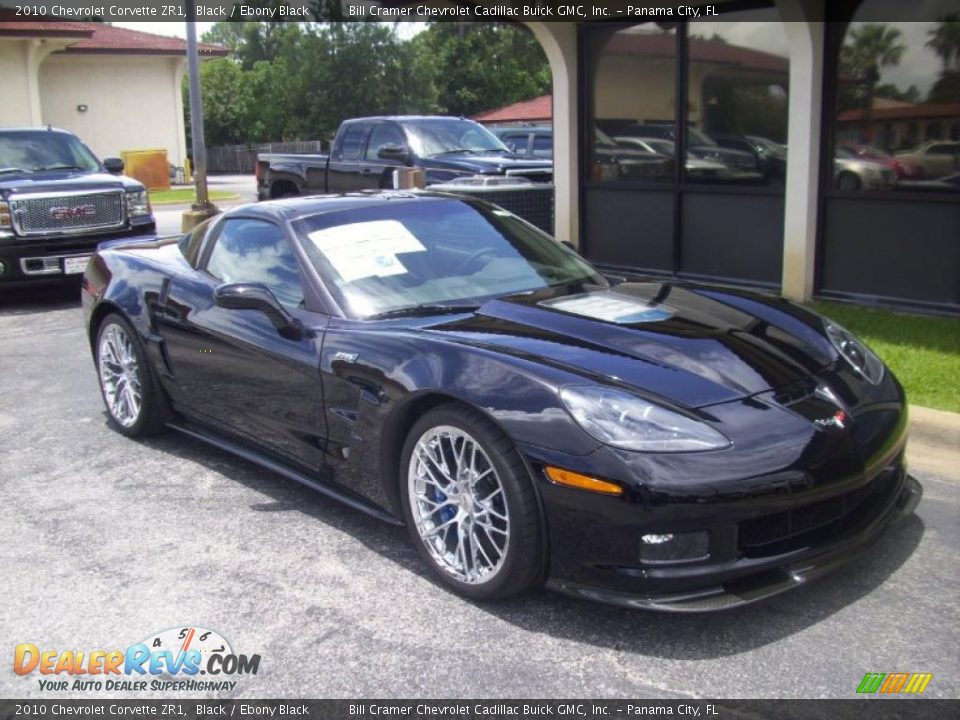 2010 Chevrolet Corvette ZR1 Black / Ebony Black Photo #8