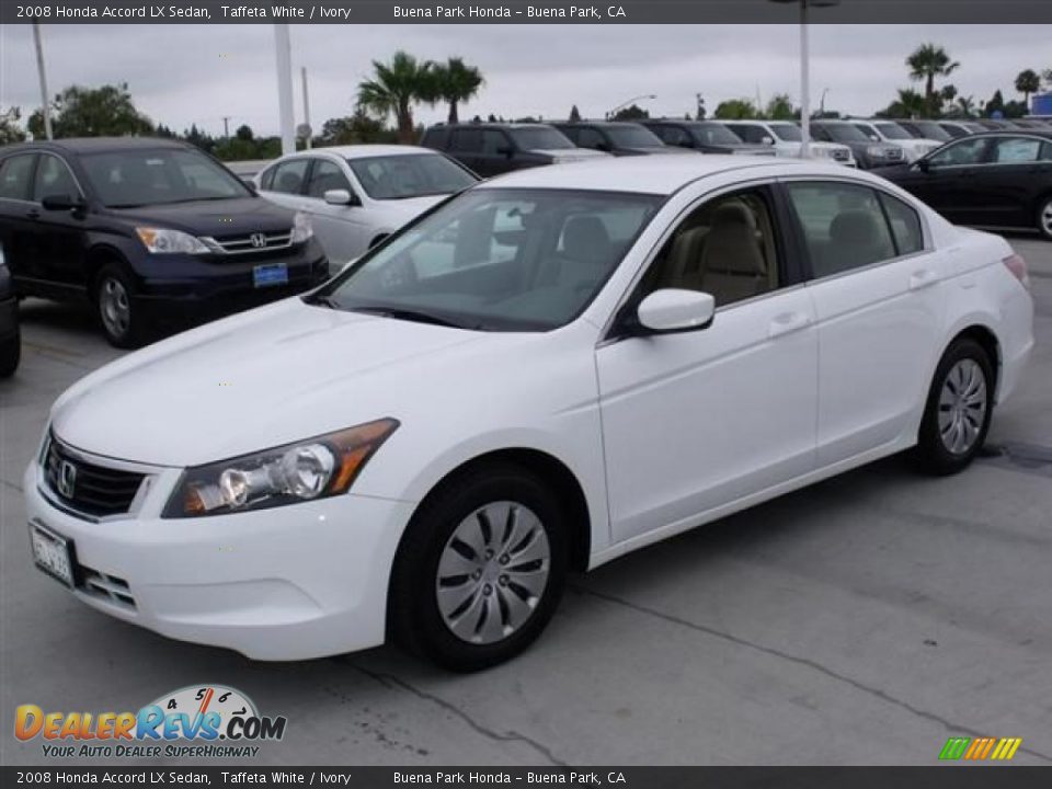 2008 Honda accord sedan white #7