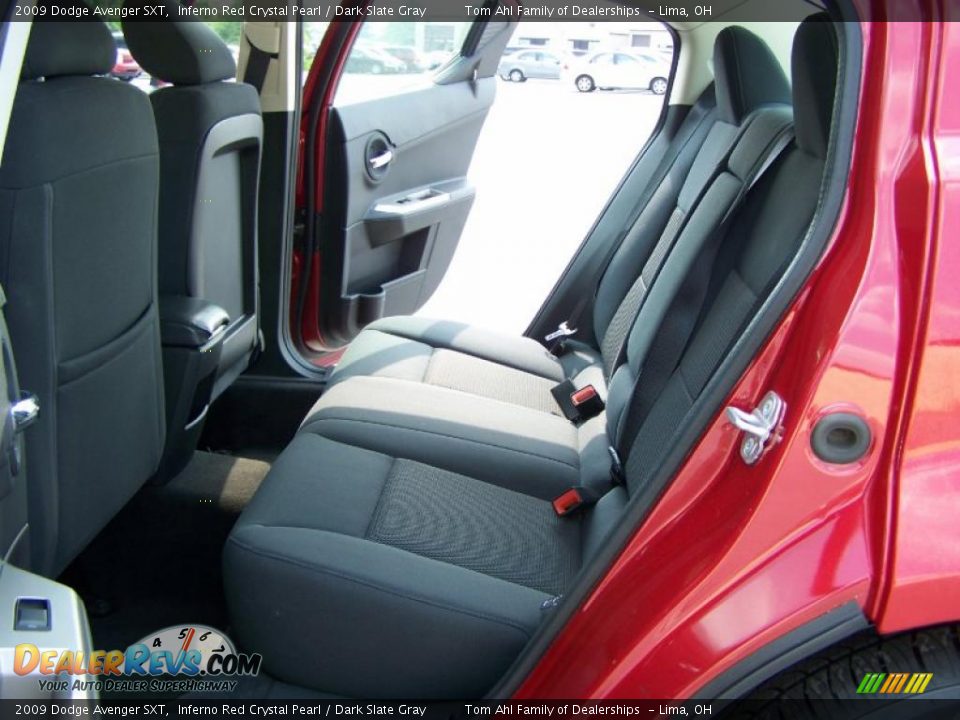2009 Dodge Avenger SXT Inferno Red Crystal Pearl / Dark Slate Gray Photo #11