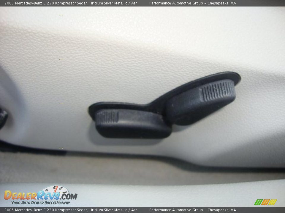 2005 Mercedes-Benz C 230 Kompressor Sedan Iridium Silver Metallic / Ash Photo #13