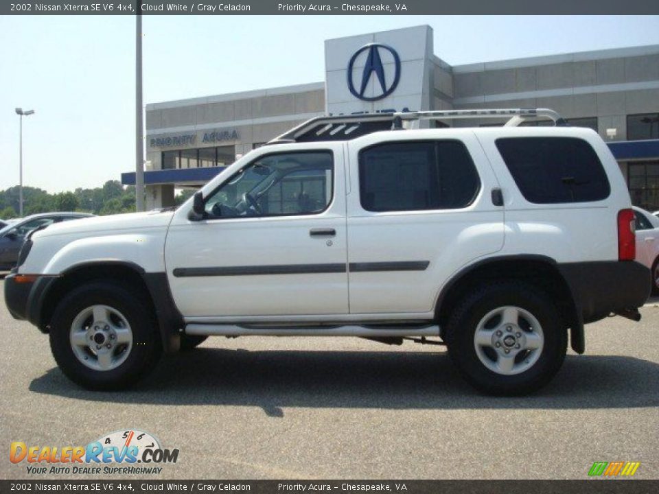 2002 White nissan xterra #3