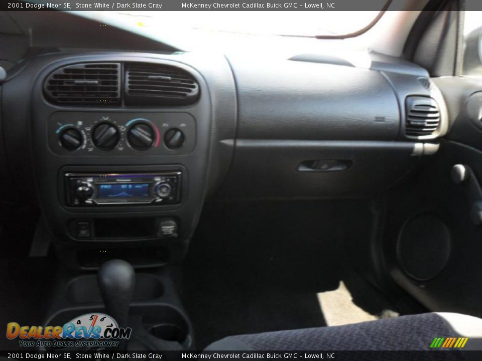 2001 Dodge Neon SE Stone White / Dark Slate Gray Photo #14