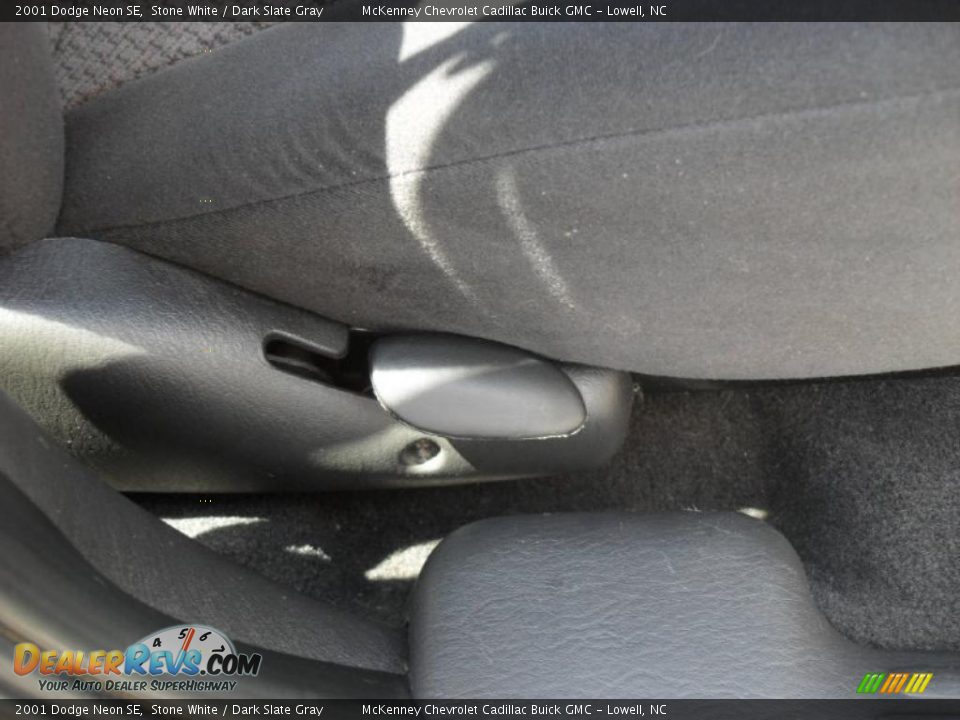 2001 Dodge Neon SE Stone White / Dark Slate Gray Photo #18