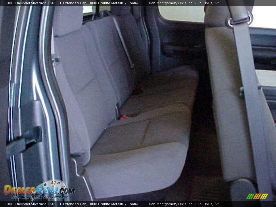 2008 Chevrolet Silverado 1500 LT Extended Cab Blue Granite Metallic / Ebony Photo #11