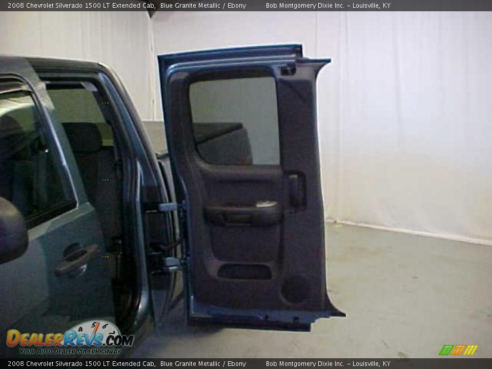 2008 Chevrolet Silverado 1500 LT Extended Cab Blue Granite Metallic / Ebony Photo #15