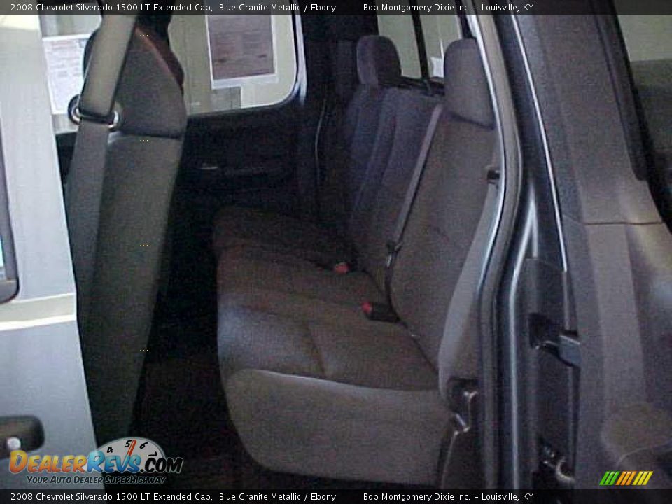 2008 Chevrolet Silverado 1500 LT Extended Cab Blue Granite Metallic / Ebony Photo #16