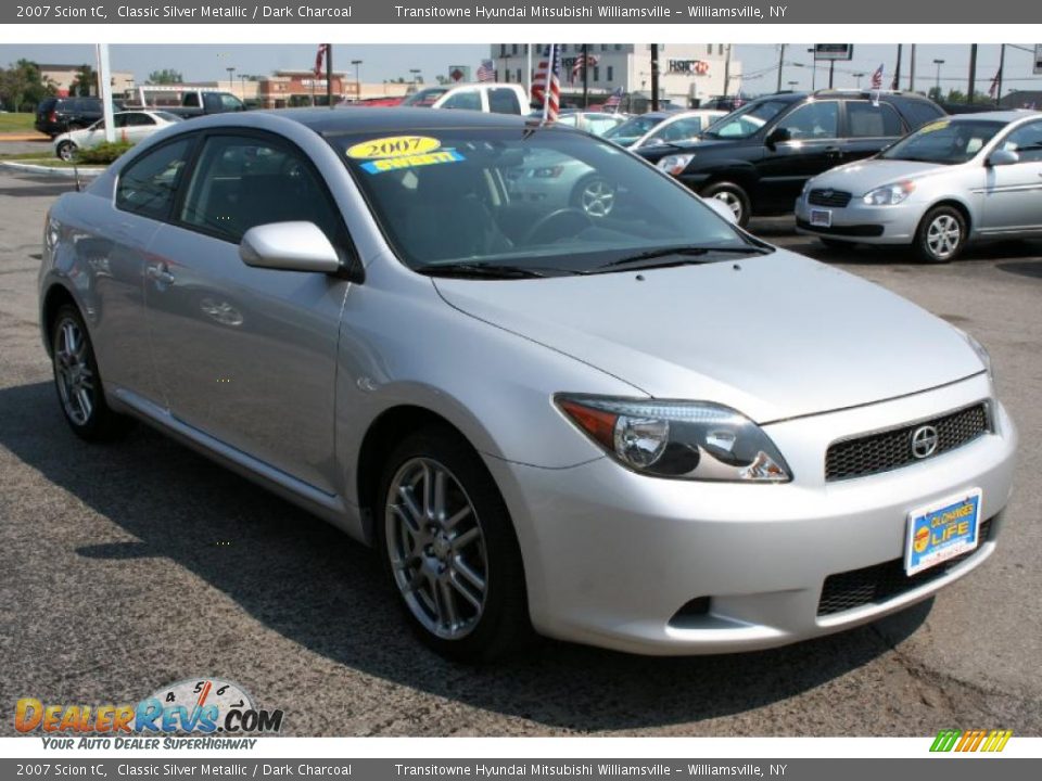 2007 Scion tC Classic Silver Metallic / Dark Charcoal Photo #1