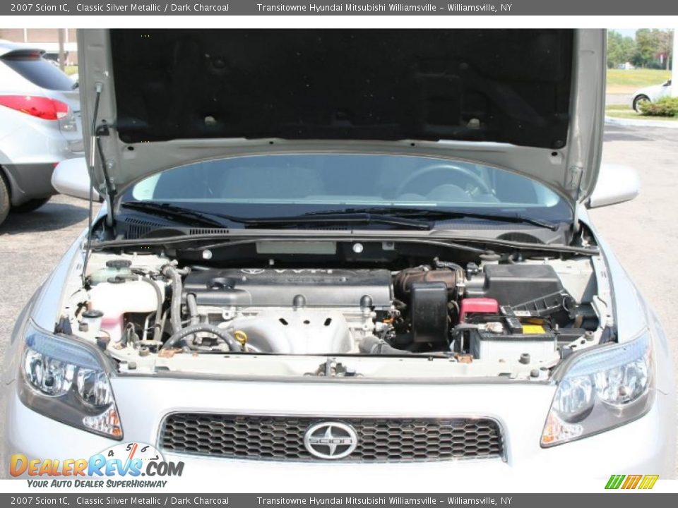 2007 Scion tC Classic Silver Metallic / Dark Charcoal Photo #5