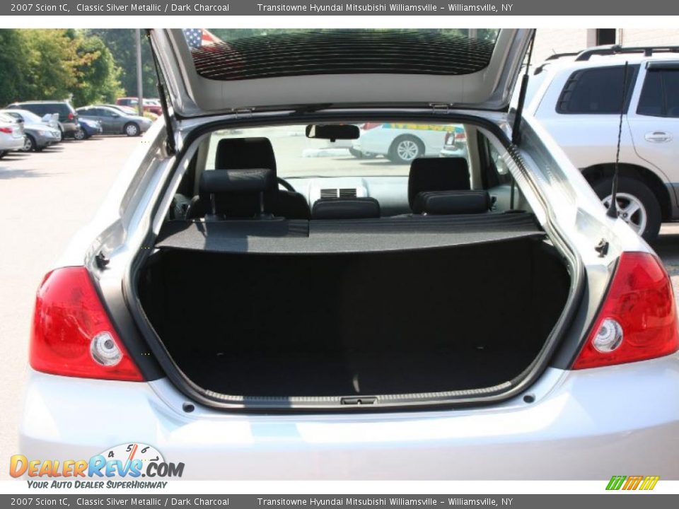 2007 Scion tC Classic Silver Metallic / Dark Charcoal Photo #8
