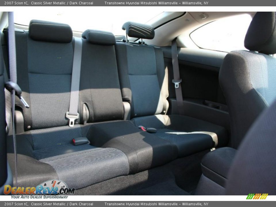 2007 Scion tC Classic Silver Metallic / Dark Charcoal Photo #19