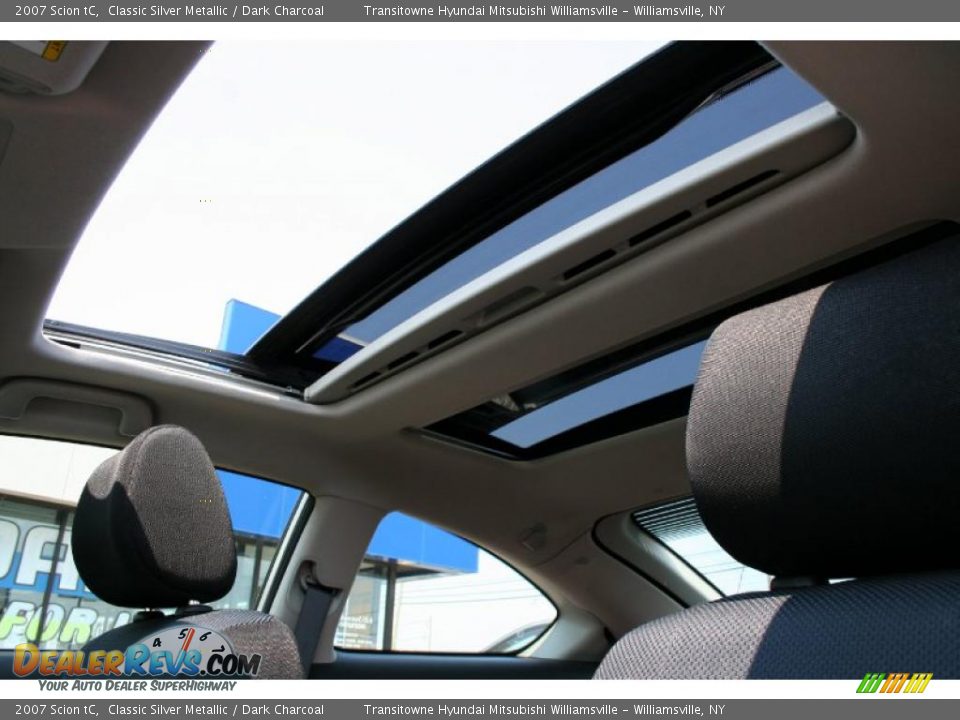 2007 Scion tC Classic Silver Metallic / Dark Charcoal Photo #23