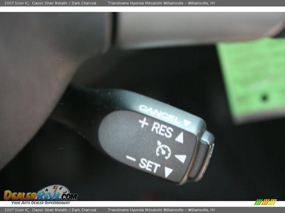 2007 Scion tC Classic Silver Metallic / Dark Charcoal Photo #29