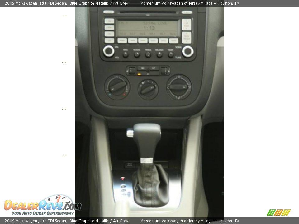 2009 Volkswagen Jetta TDI Sedan Blue Graphite Metallic / Art Grey Photo #7