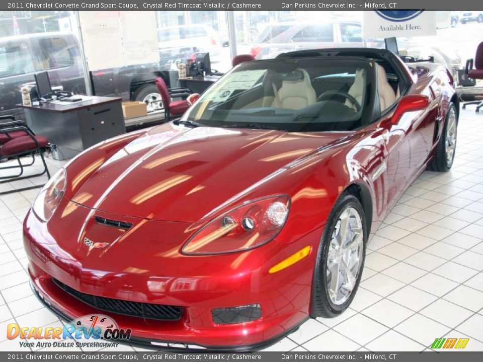 2011 Chevrolet Corvette Grand Sport Coupe Crystal Red Tintcoat Metallic / Cashmere Photo #1