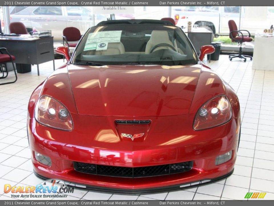 2011 Chevrolet Corvette Grand Sport Coupe Crystal Red Tintcoat Metallic / Cashmere Photo #2