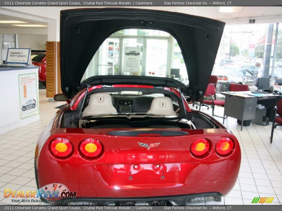 2011 Chevrolet Corvette Grand Sport Coupe Crystal Red Tintcoat Metallic / Cashmere Photo #8