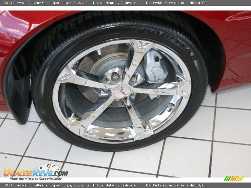 2011 Chevrolet Corvette Grand Sport Coupe Crystal Red Tintcoat Metallic / Cashmere Photo #16