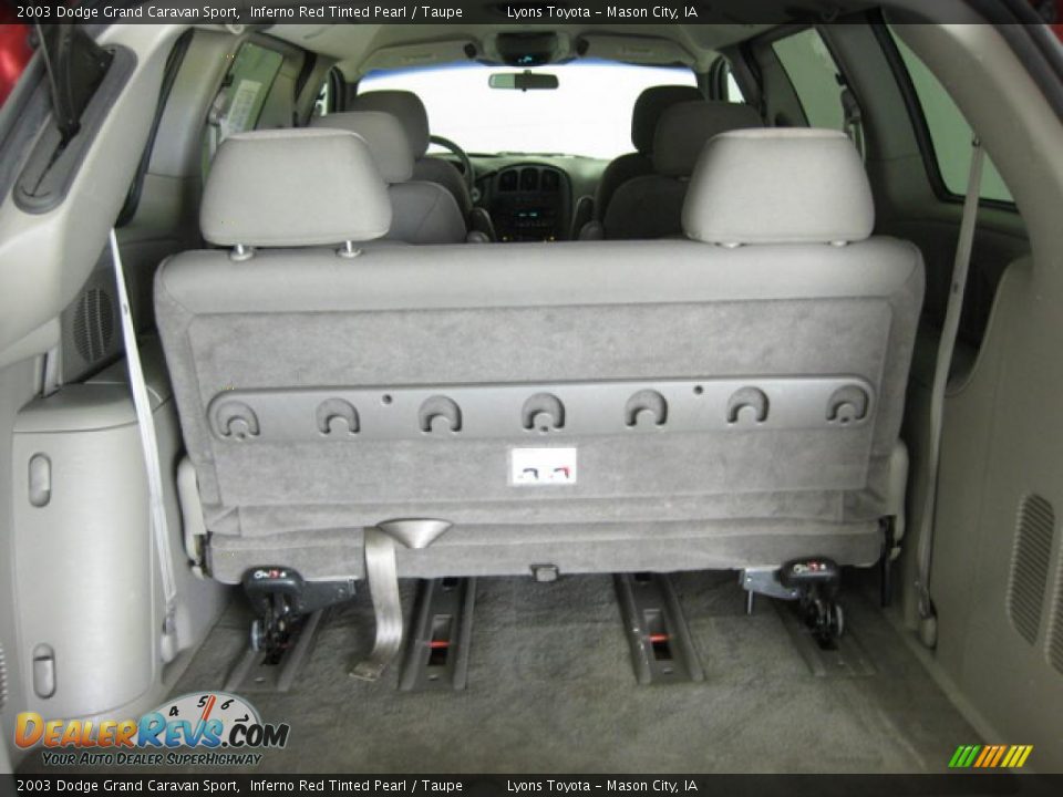 2003 Dodge Grand Caravan Sport Inferno Red Tinted Pearl / Taupe Photo #8