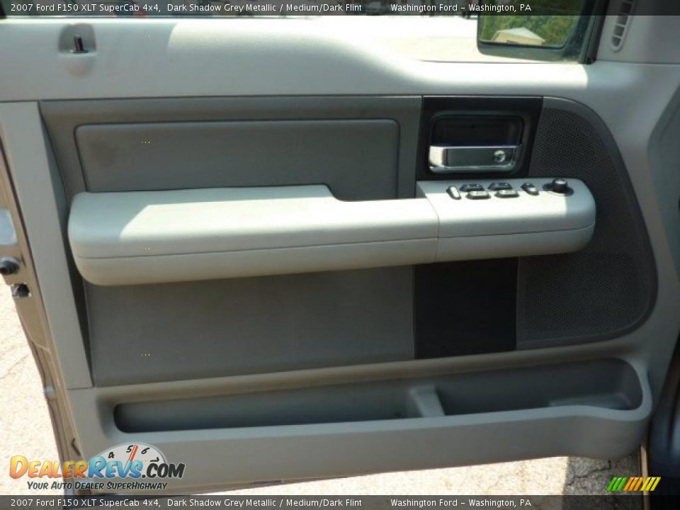 2007 Ford F150 XLT SuperCab 4x4 Dark Shadow Grey Metallic / Medium/Dark Flint Photo #12