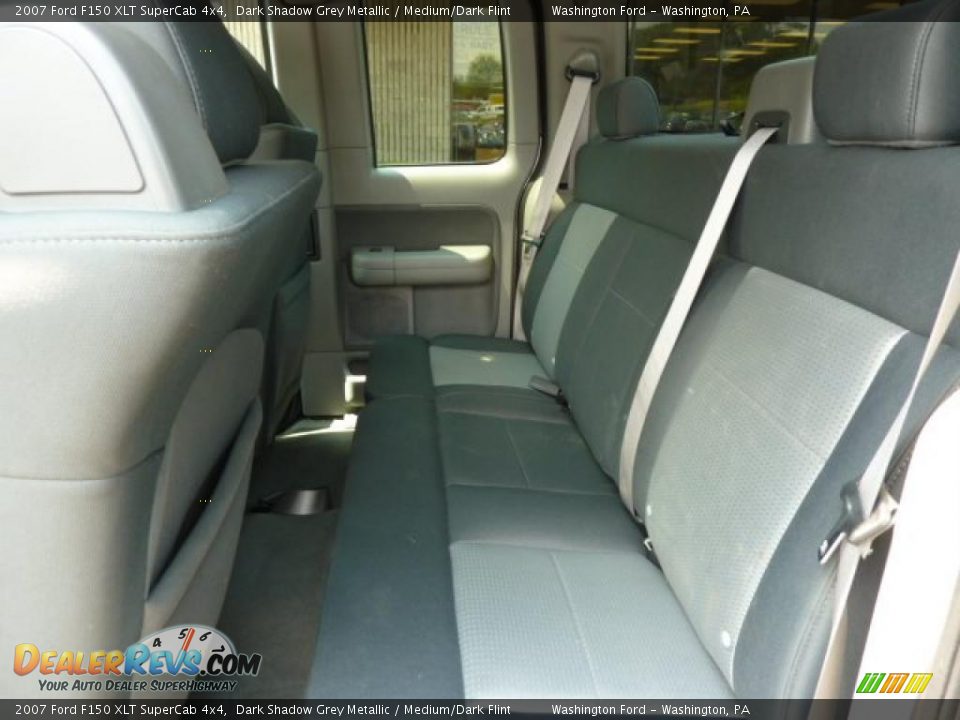 2007 Ford F150 XLT SuperCab 4x4 Dark Shadow Grey Metallic / Medium/Dark Flint Photo #13
