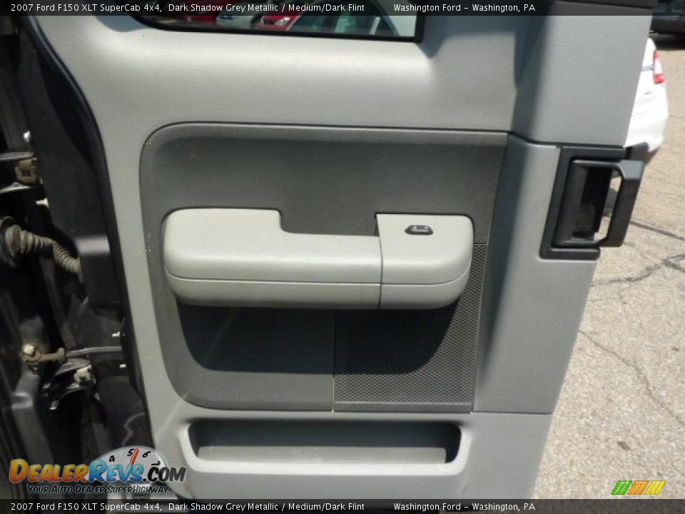 2007 Ford F150 XLT SuperCab 4x4 Dark Shadow Grey Metallic / Medium/Dark Flint Photo #14