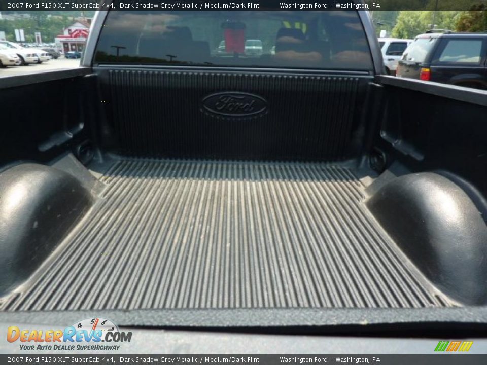 2007 Ford F150 XLT SuperCab 4x4 Dark Shadow Grey Metallic / Medium/Dark Flint Photo #15