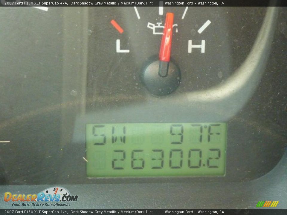 2007 Ford F150 XLT SuperCab 4x4 Dark Shadow Grey Metallic / Medium/Dark Flint Photo #20