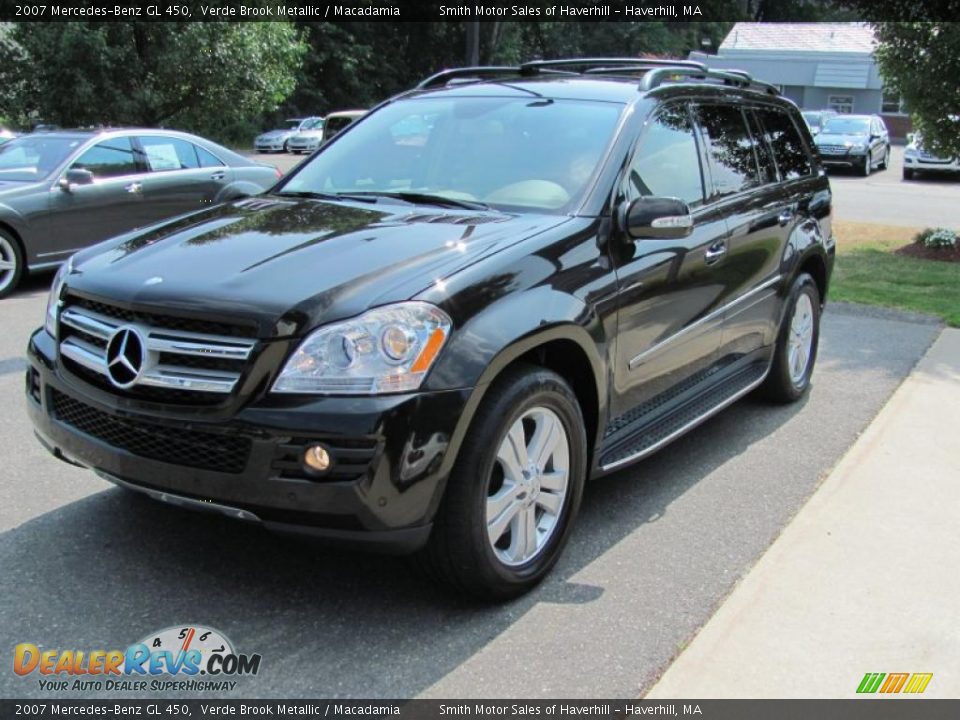 2007 Mercedes-Benz GL 450 Verde Brook Metallic / Macadamia Photo #2