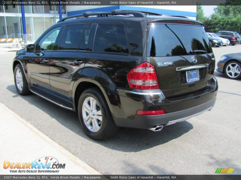 2007 Mercedes-Benz GL 450 Verde Brook Metallic / Macadamia Photo #3