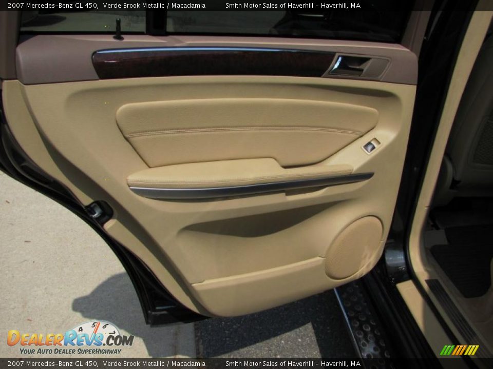 2007 Mercedes-Benz GL 450 Verde Brook Metallic / Macadamia Photo #11