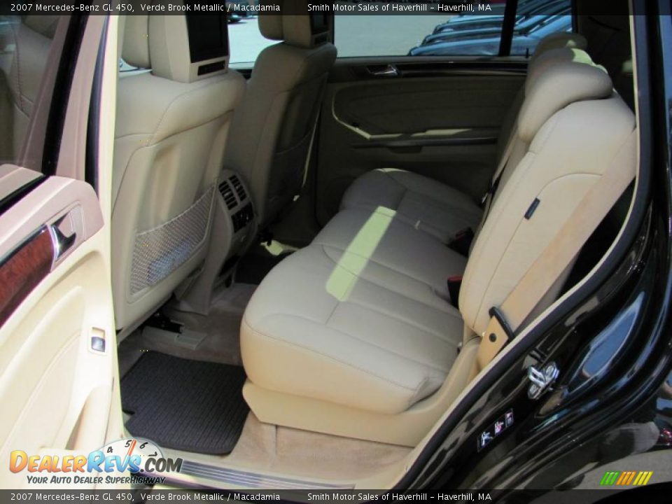 2007 Mercedes-Benz GL 450 Verde Brook Metallic / Macadamia Photo #12