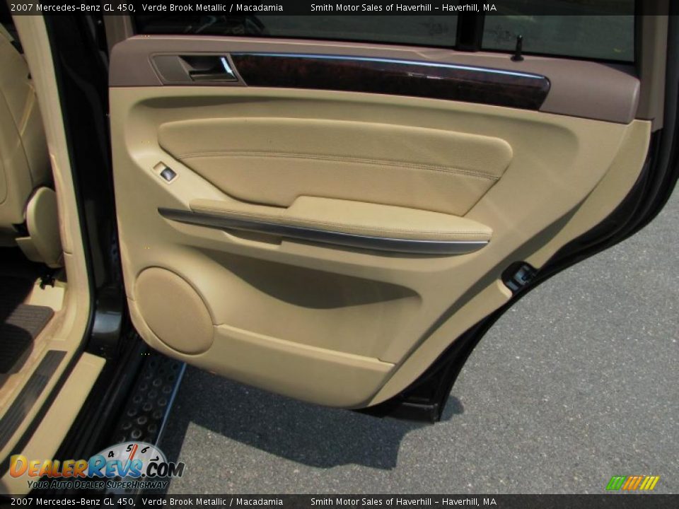 2007 Mercedes-Benz GL 450 Verde Brook Metallic / Macadamia Photo #13