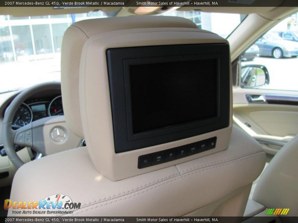 2007 Mercedes-Benz GL 450 Verde Brook Metallic / Macadamia Photo #16